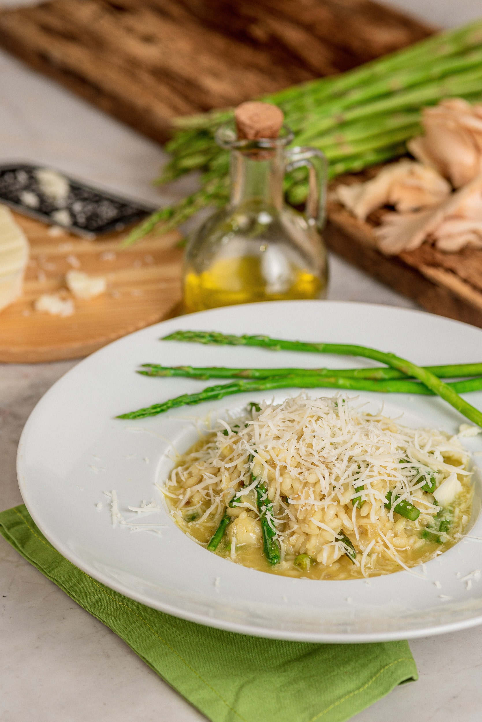 RISOTTO VEGANO DE ASPARGOS