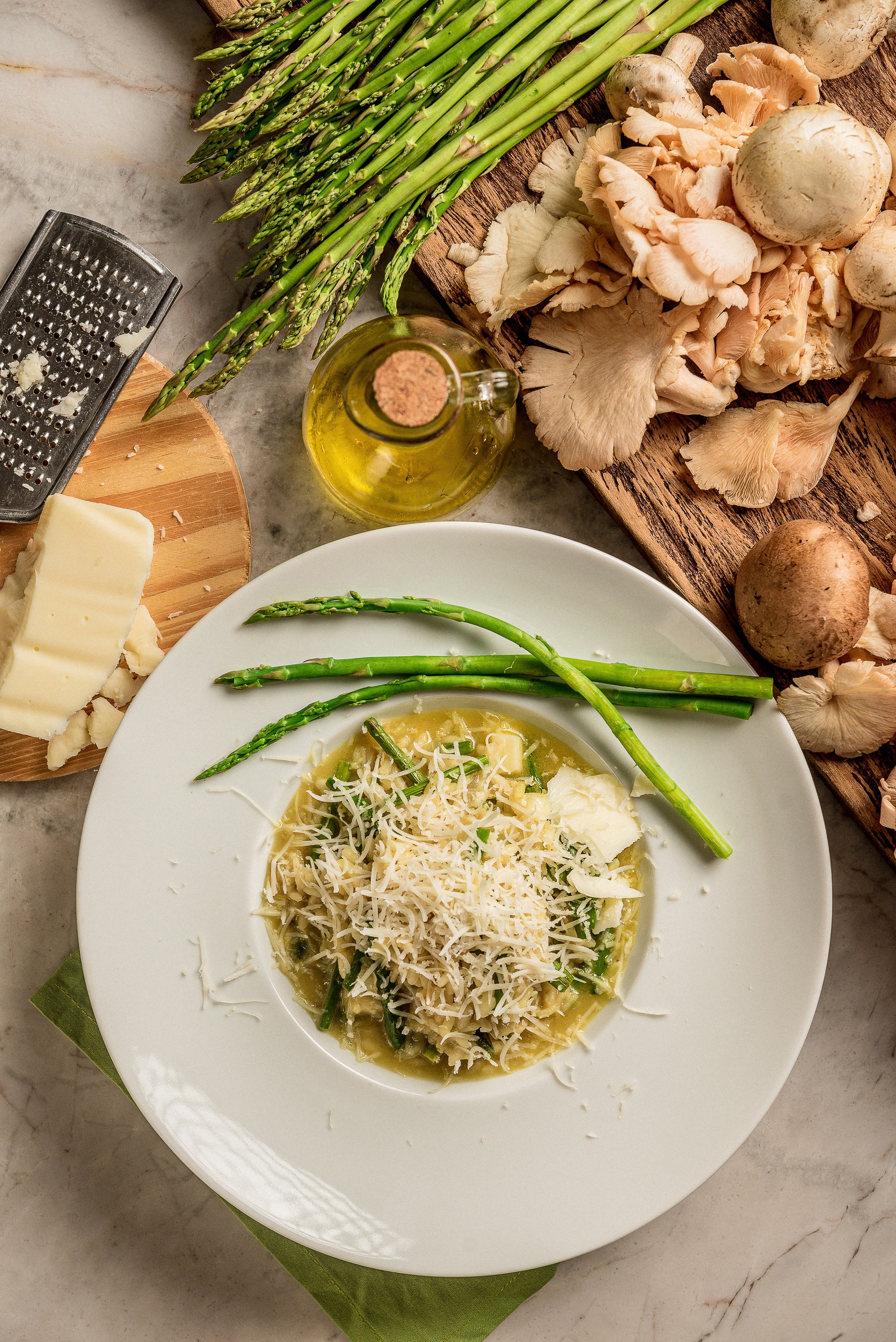 RISOTTO VEGANO DE ASPARGOS