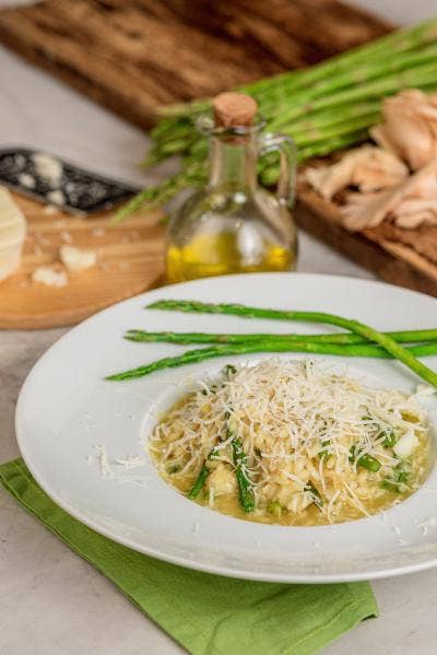 RISOTTO VEGANO DE ASPARGOS