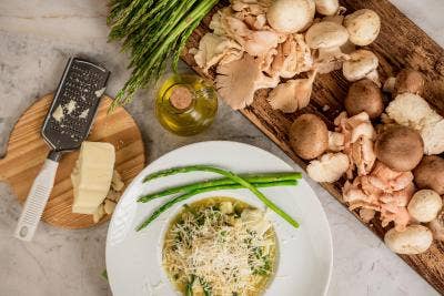 RISOTTO VEGANO DE ASPARGO